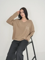 Кофта вязанная тонкая американка 9931КК