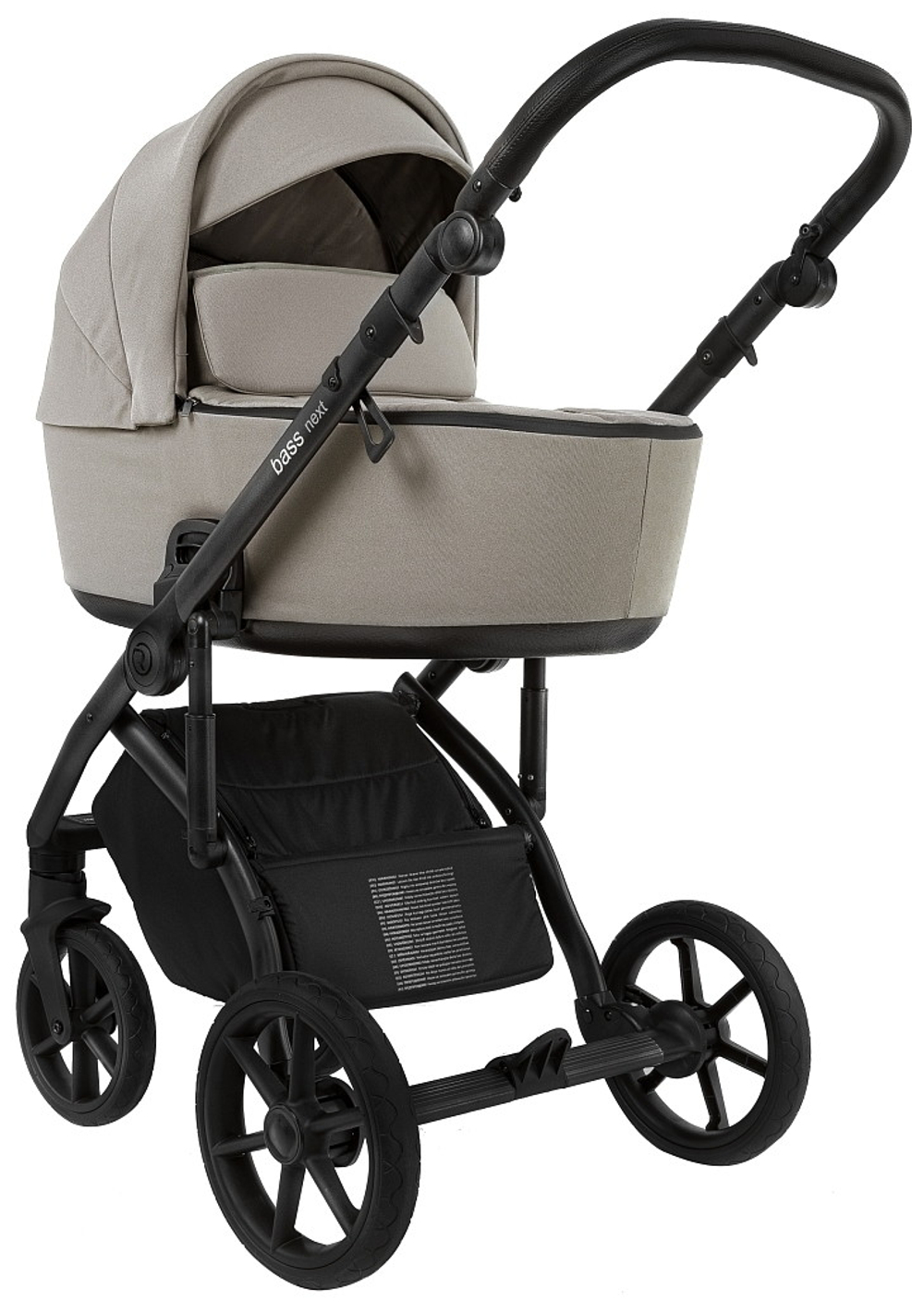 Детская коляска Roan Bass Next 2.0 2 в 1 BSN/41/2 Hazel/Black/руч.Black