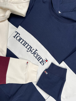 Худи Tommy Jeans Block Logo Skater Twilight Navy