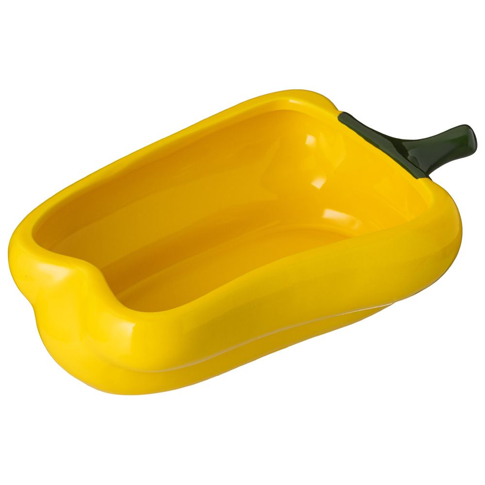 БЛЮДО ДЛЯ ЗАПЕКАНИЯ "ПЕРЕЦ" 500 МЛ. 21*12,5 СМ. ВЫСОТА=6 СМ. КОЛЛЕКЦИЯ "IL RACCOLTO"