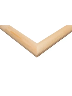 Деревянная рама 35x55 для картин на подрамнике сеч. 40x18