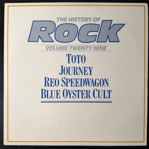 Сборник History Of Rock 29 2LP (Англия 1985г.)