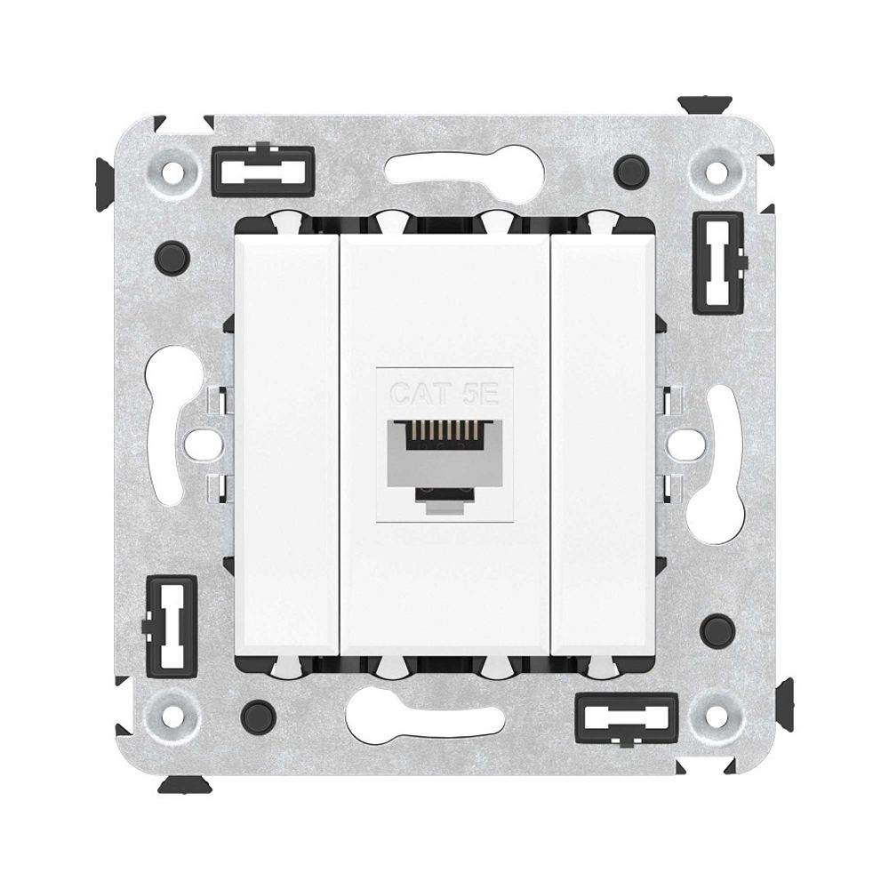 Компьютерная розетка RJ-45 кат.5е одинарная ДКС (4400663)