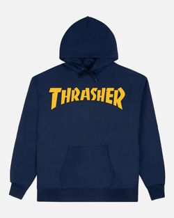 Толстовка THRASHER COVER LOGO NAVY