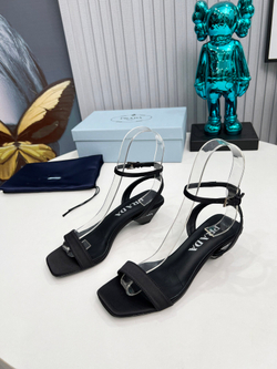 Prada Satin Sandals