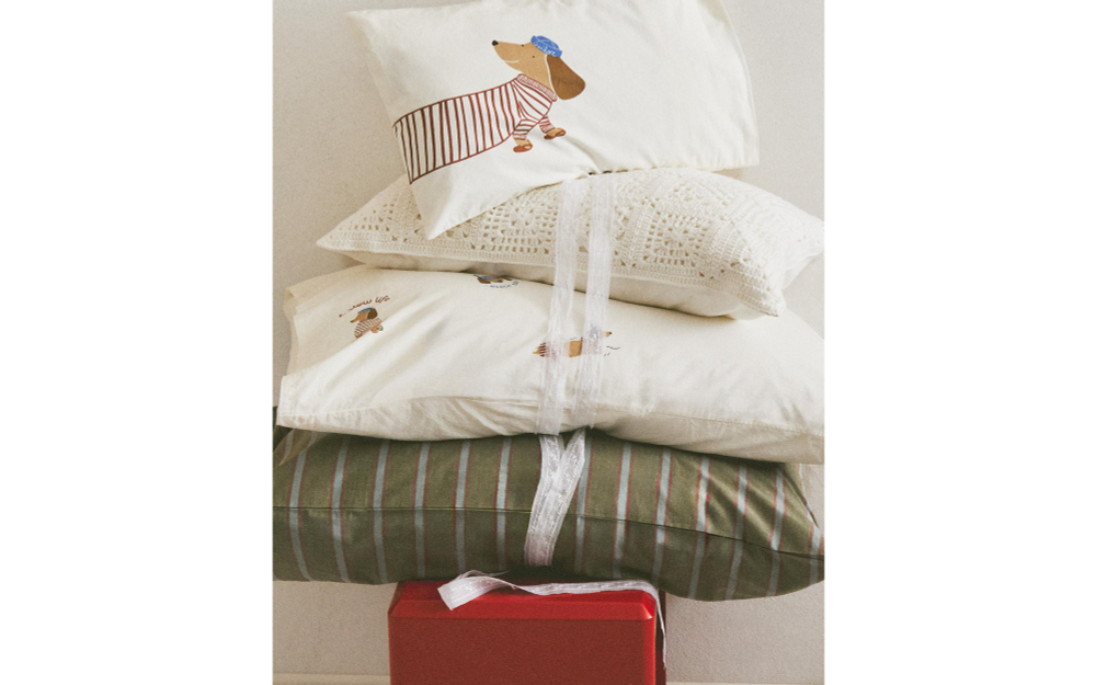Наволочка Zara Home, хлопок 100%, однотонный, 1610/091 · арт. 1610/091