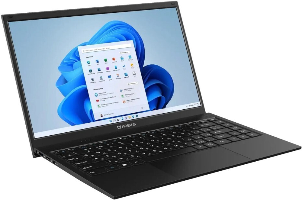 Ноутбук  Irbis 14NBC0001 14 ", Core i3, 8 Гб RAM, 512 Гб SSD, UHD Graphics, Черный