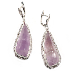 Серьги "Нанси" аметрин