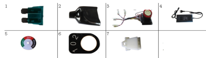 Запчасти M к квадроциклу Motax X16 E1000