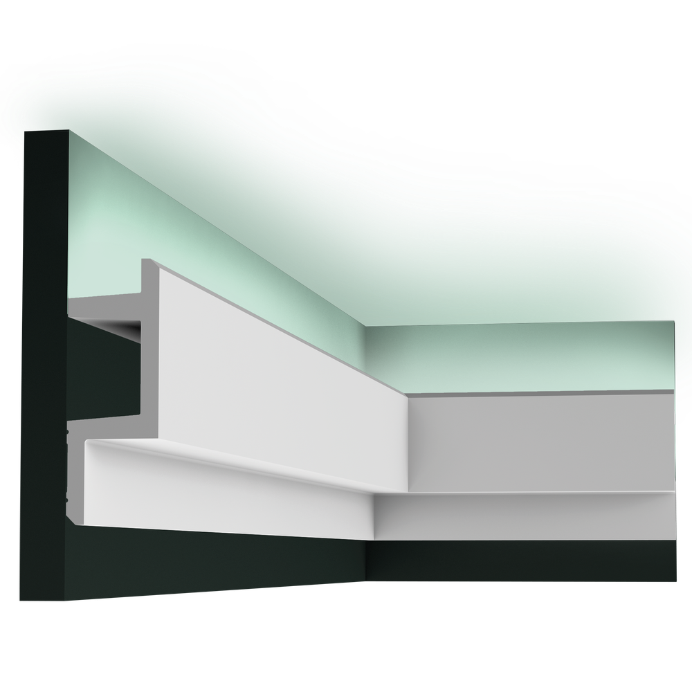Карниз для скрытого освещения Orac Decor C383 L3 LINEAR LED LIGHTING
