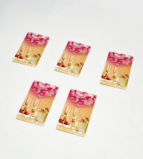 Сувенир свадебный магнит, для гостей