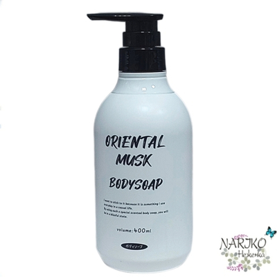 Слабокислотное жидкое мыло для тела Rocket Soap Oriental Musk Body Soap с ароматом восточного мускуса, 400 мл.