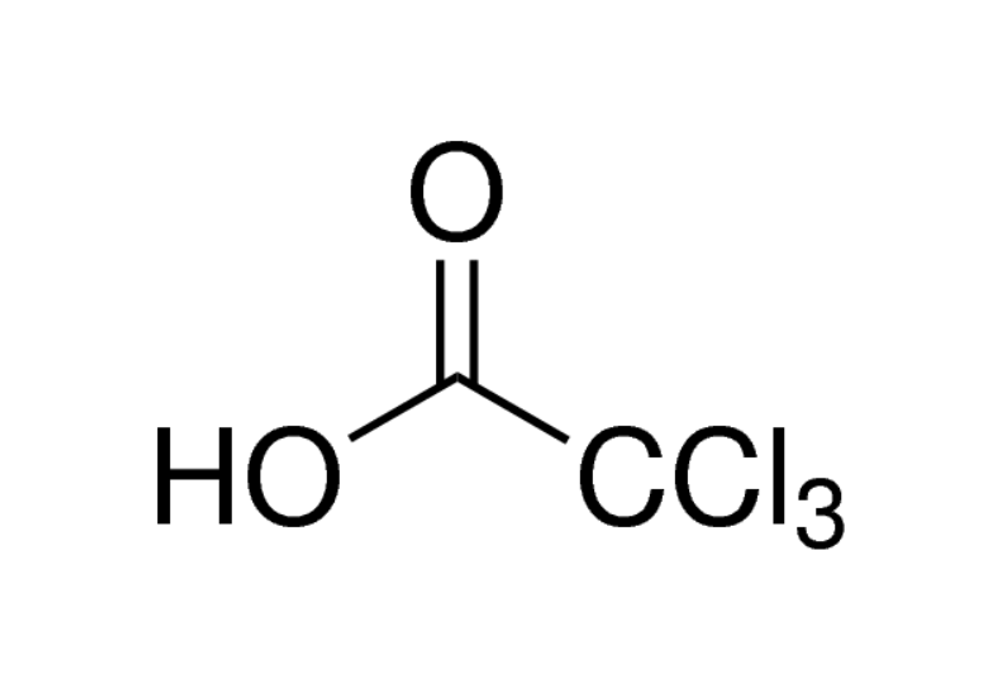 трихлоруксусная кислота структура формула