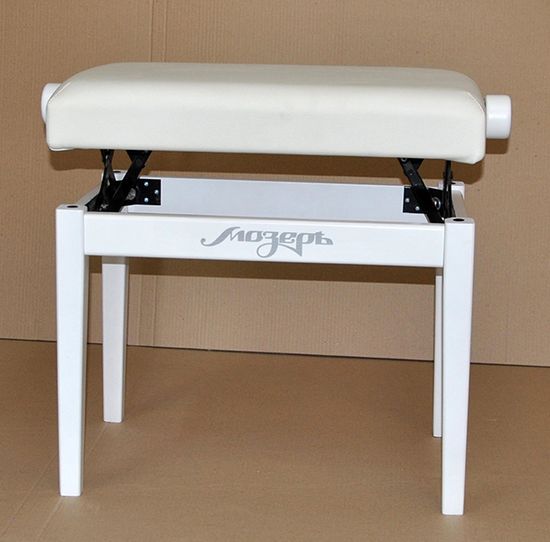 BPM-20/WH Банкетка для пианино или рояля деревянная, Мозеръ