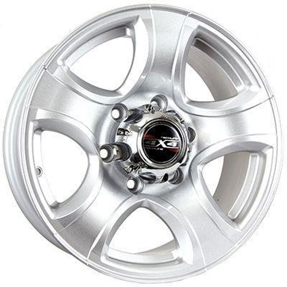 Tech Line 622 7.5x16 5x139.7 ET 10 Dia 108 (silver)