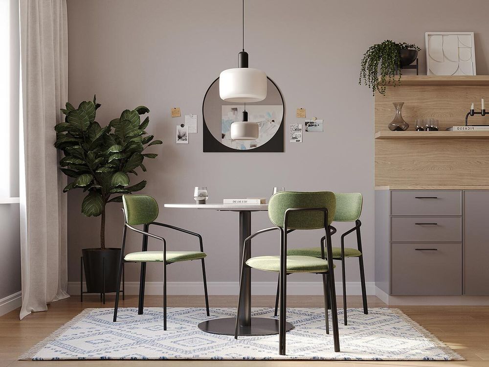 Панно декоративное с эффектом 3D Minimalism, с белой рамой, 40х40 см