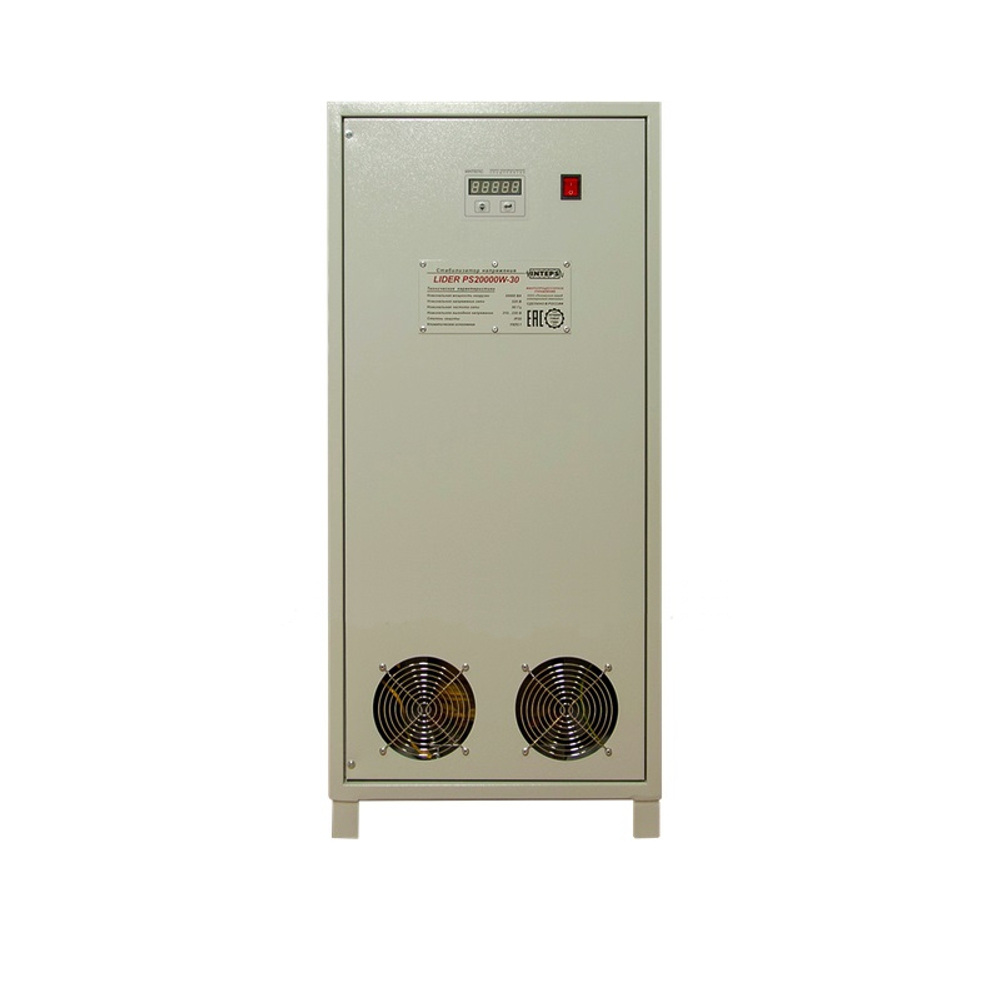 Стабилизатор переменного напряжения LIDER PS15000 W-50
