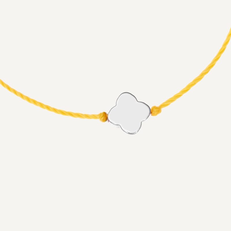 Браслет Сплетенный – Желтый