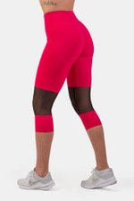 Леггинсы HIGH-WAIST ¾ LENGTH SPORTY LEGGINGS 406 Розовые