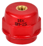Изолятор SM25 (М6) силовой IEK