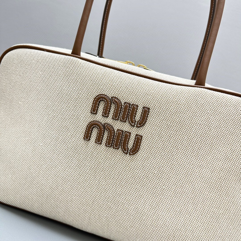 Miu Miu Leather Beau Bag 34 cm