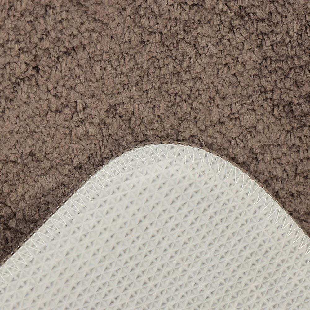 Коврик для ванной, 0.58х0.88 м, ПЭ, кофейн, Лама, Y3-784