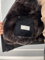 Кашемировая куртка Brunello Cucinelli внутри с мехом