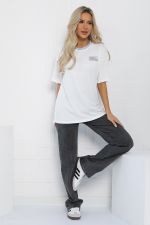 Футболка Ника (белая) Б12940-7М LT Collection