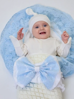 Конверт на выписку для новорожденных летний