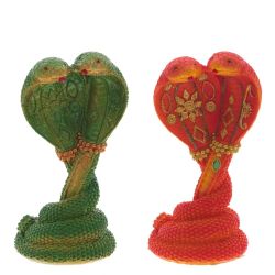 GAEM Фигурка декоративная "Змейка", L9 W9 H24, 2в.