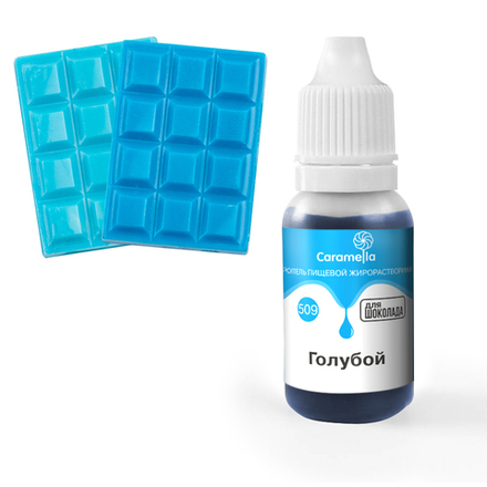 Красит-гель Caramella 509 жирорастворимый ГОЛУБОЙ 20г