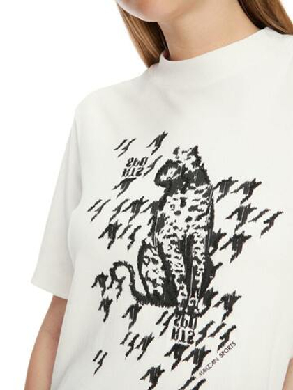 Marc Cain Футболка расшитая бисером