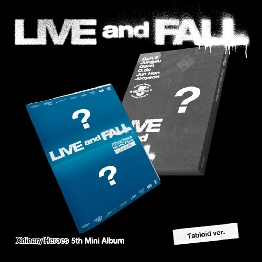 Альбом Xdinary Heroes - LIVE and FALL [Tabloid Ver.]