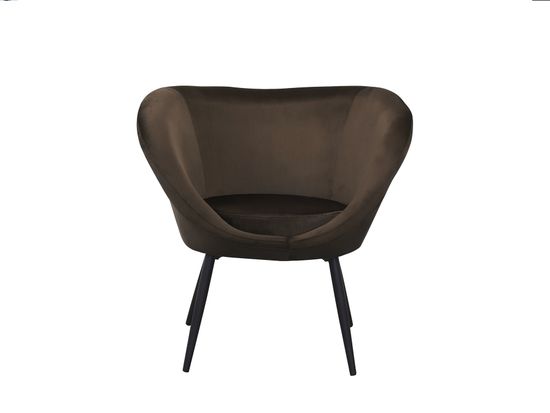Ozome Кресло из коричневого бархата Испания La Forma