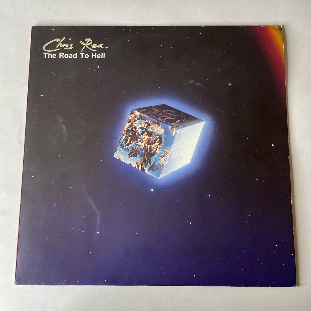 Винтажная виниловая пластинка LP Chris Rea Крис Ри, The Road To Hell (Германия 1989) You Must Be Evil