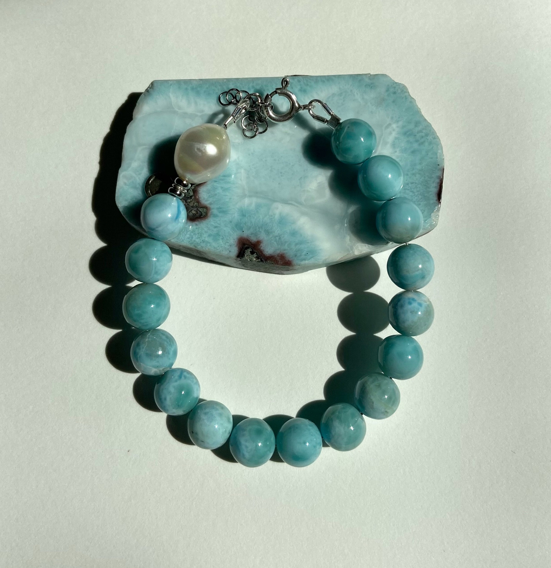 Браслет LARIMAR 9 mm