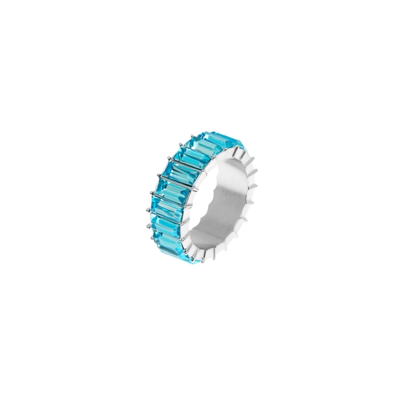 Blue Ballier Ring - Silver