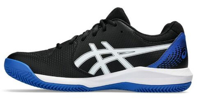 Мужские кроссовки теннисные Asics Gel-Dedicate 8 Clay - black/tuna blue