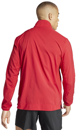 Мужская теннисная куртка Adidas Adizero Essentials - красный