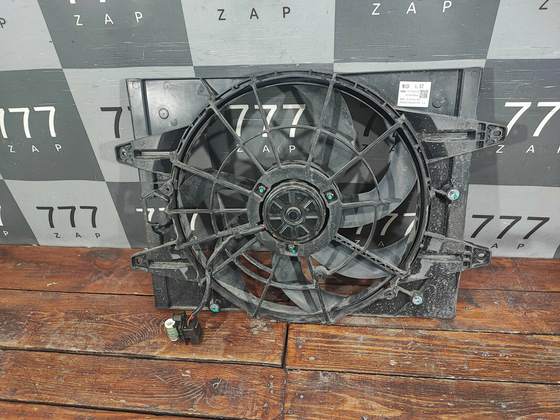 Диффузор с вентилятором Chery Tiggo 7 Pro 20-24 Б/У Оригинал 302000698AA