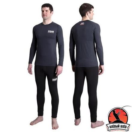Термобелье Alaskan First Mission XL компл.сер/чер.