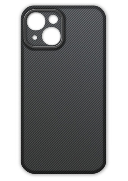 Чехол Sky для iPhone 15 Black/Grey (Чёрный/Серый)