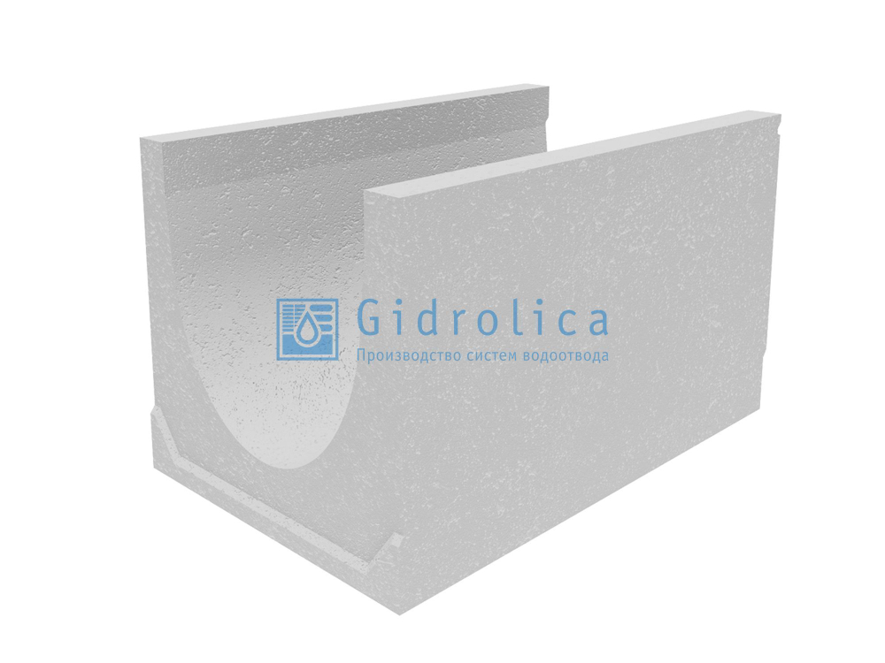 Лоток водоотводный бетонный коробчатый (СО-400мм) КU 100.54(40).65(57) - BGU-XL, № 40-0