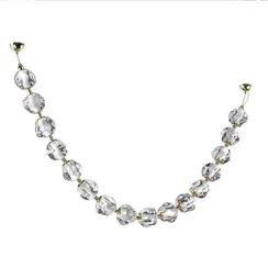 5085/64L L-VISION ODL25 565 золото/прозрачный/металл/акрил Подвес- бусы LED 64W 4000K 3200Лм JEMSTONE