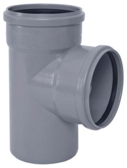 Тройник Ostendorf HTEA 50/50 мм 87° канализационный арт. 112400