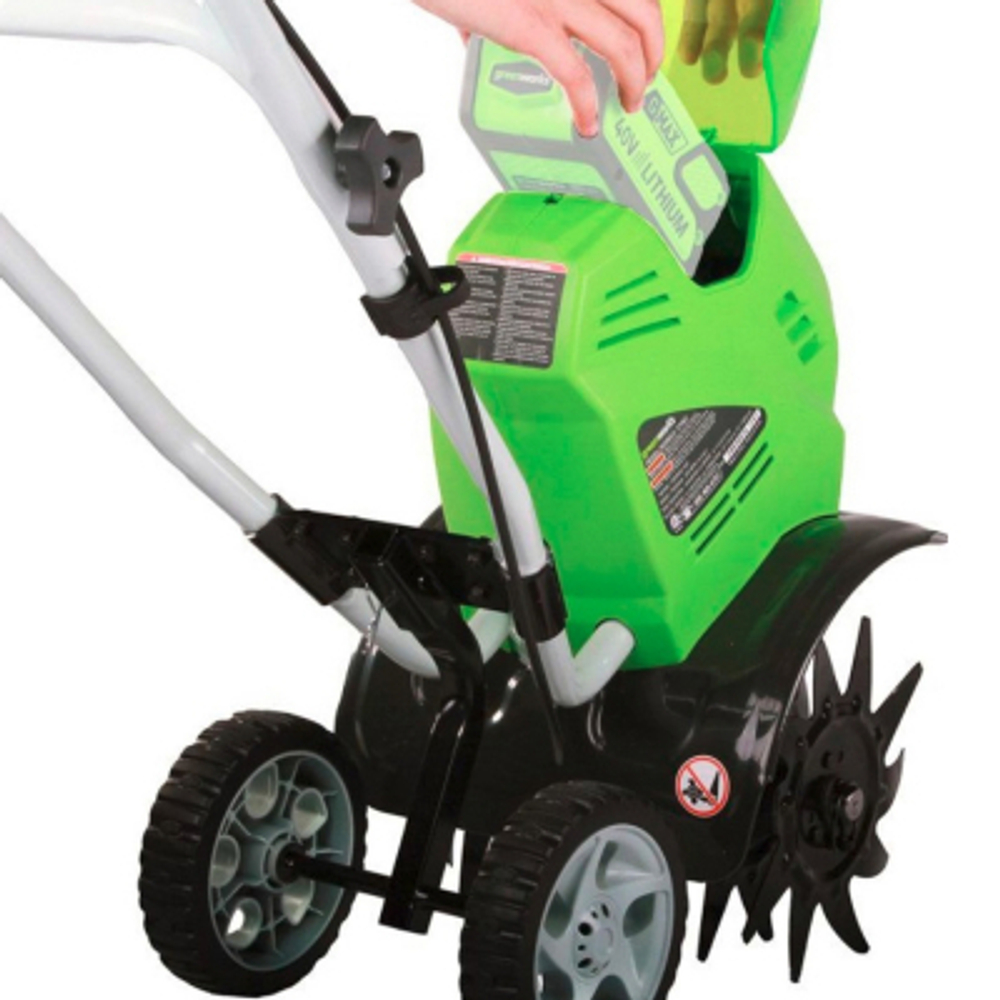 Культиватор GreenWorks G40TL 27087 без аккумулятора и ЗУ