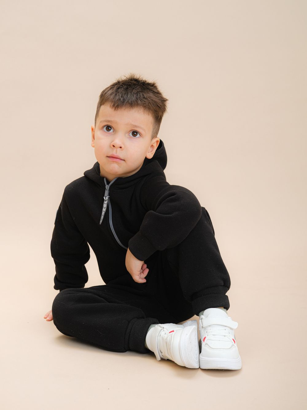 Комбинезон утепленный (Черный)*