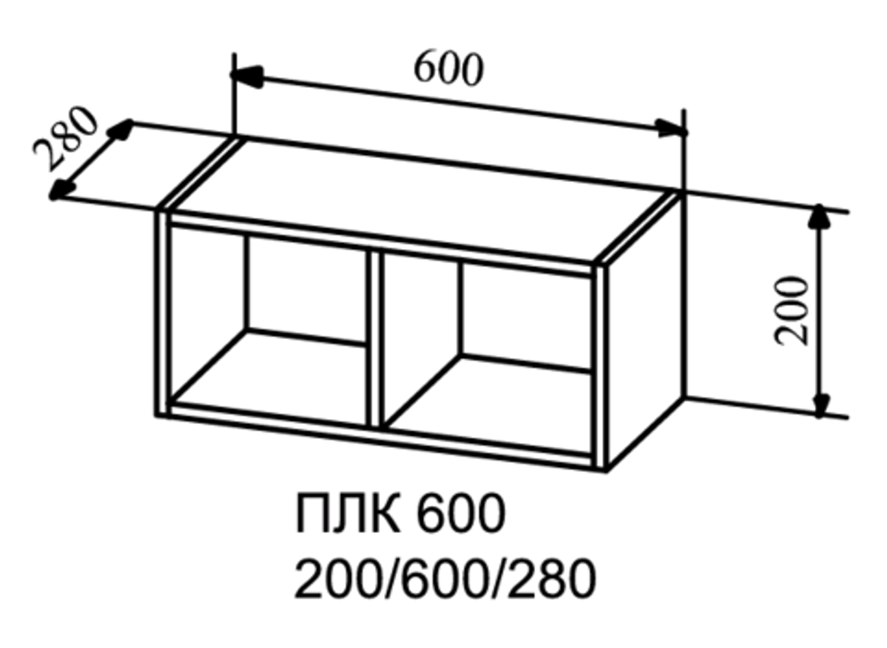 полка 600 квадро