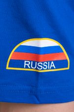 Футболка мужская МЧС цв. василек (термопечать)