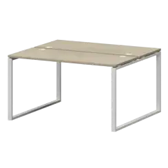 Бенч двойной на металлокаркасе СМС2-О-12К.120.Пр25  1200x1236x750 Смарт